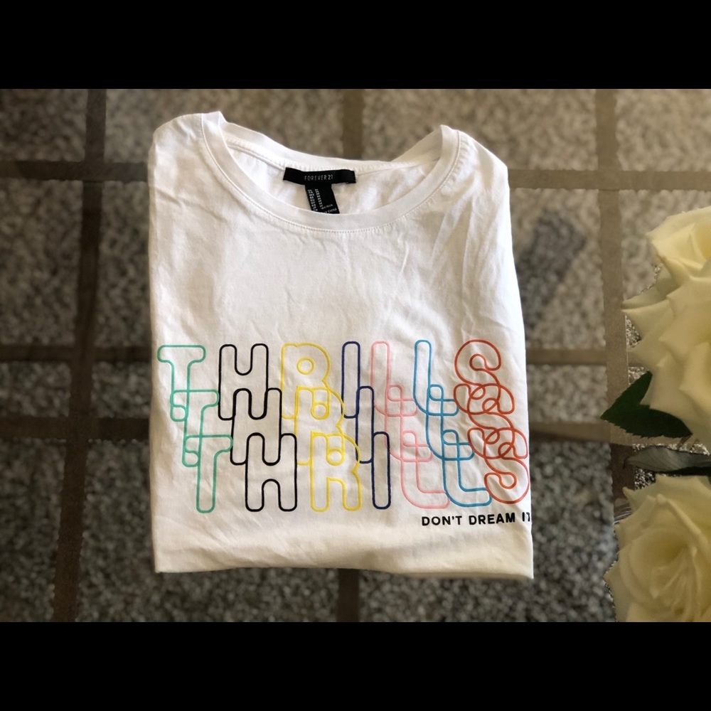 Forever21 Oversize Tee 90’s Vibe